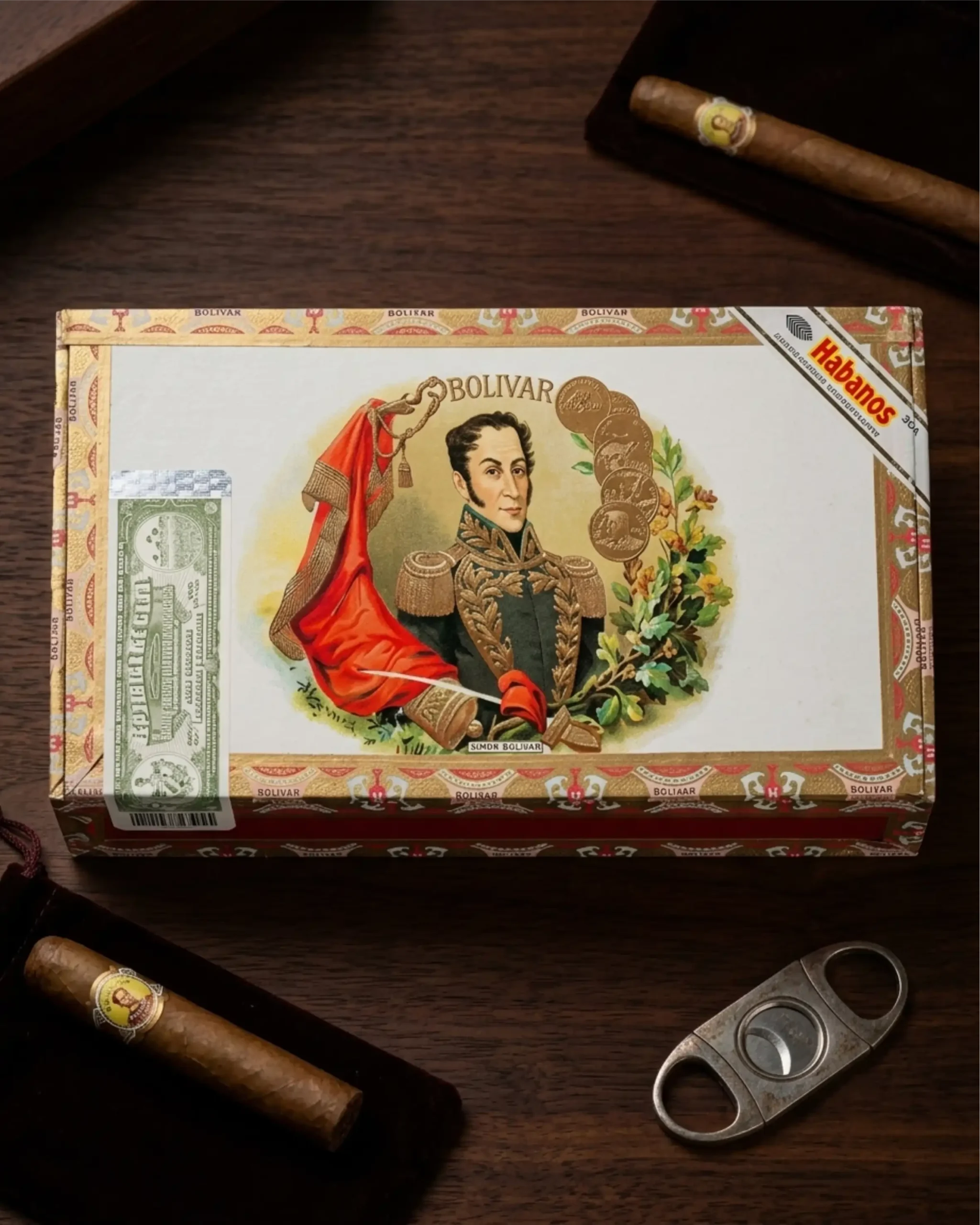 BOLIVAR ROYAL CORONAS TUBOS BOX OF 10