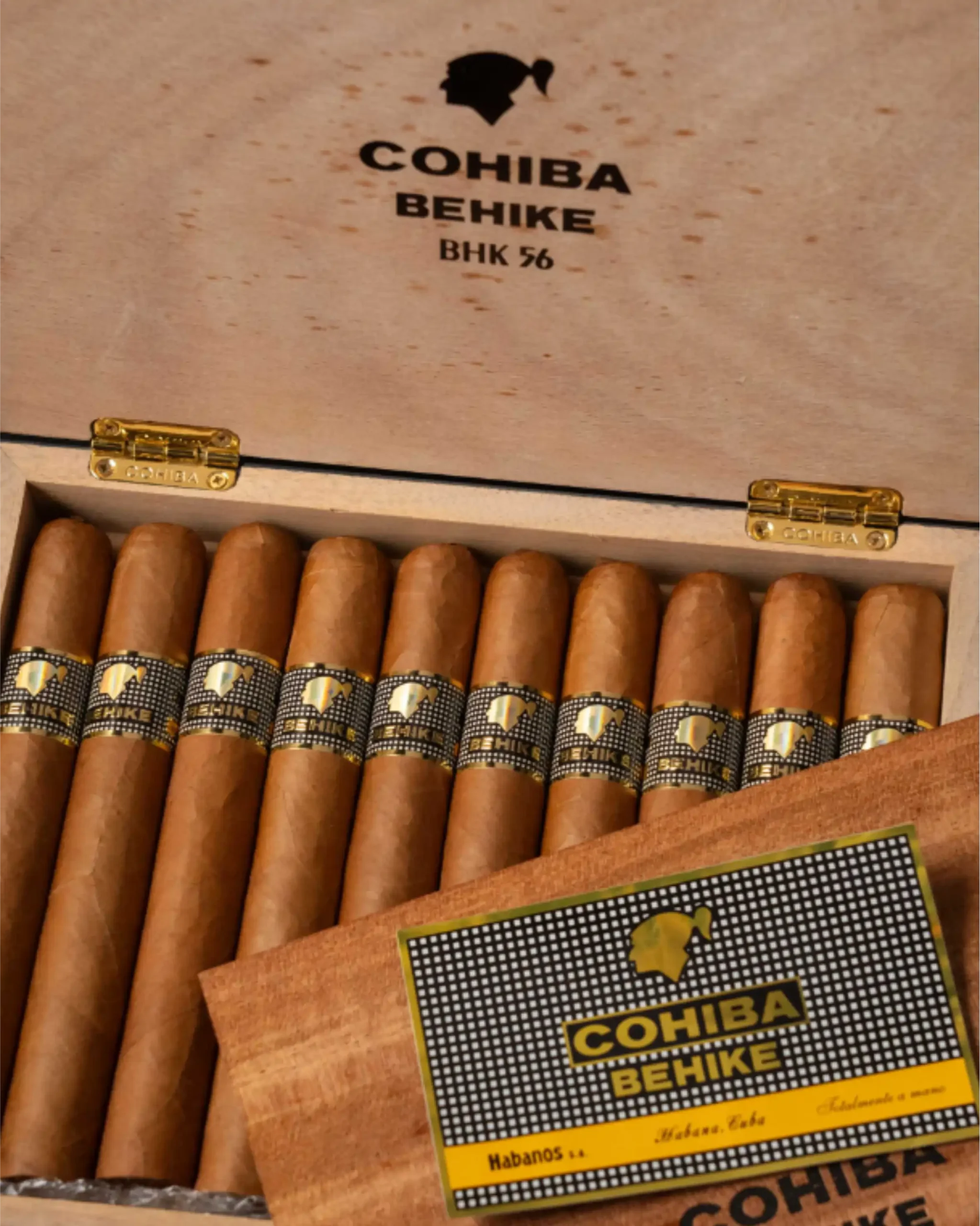 COHIBA BEHIKE 56 BOX OF 10 - Image 2
