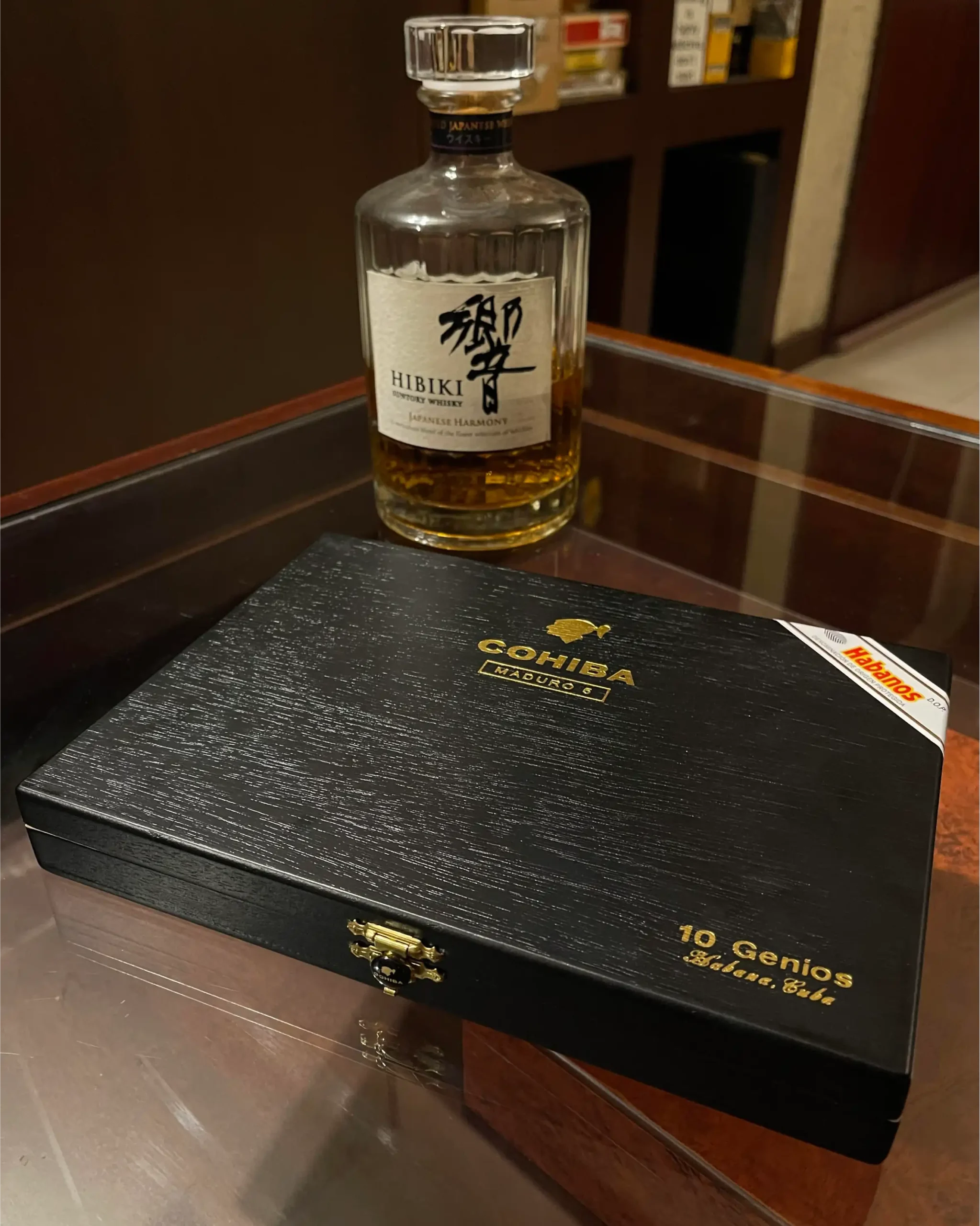 COHIBA MADURO GENIOS BOX OF 10