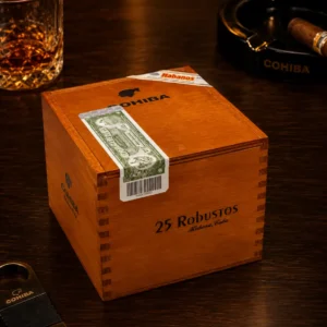 COHIBA ROBUSTOS BOX OF 25
