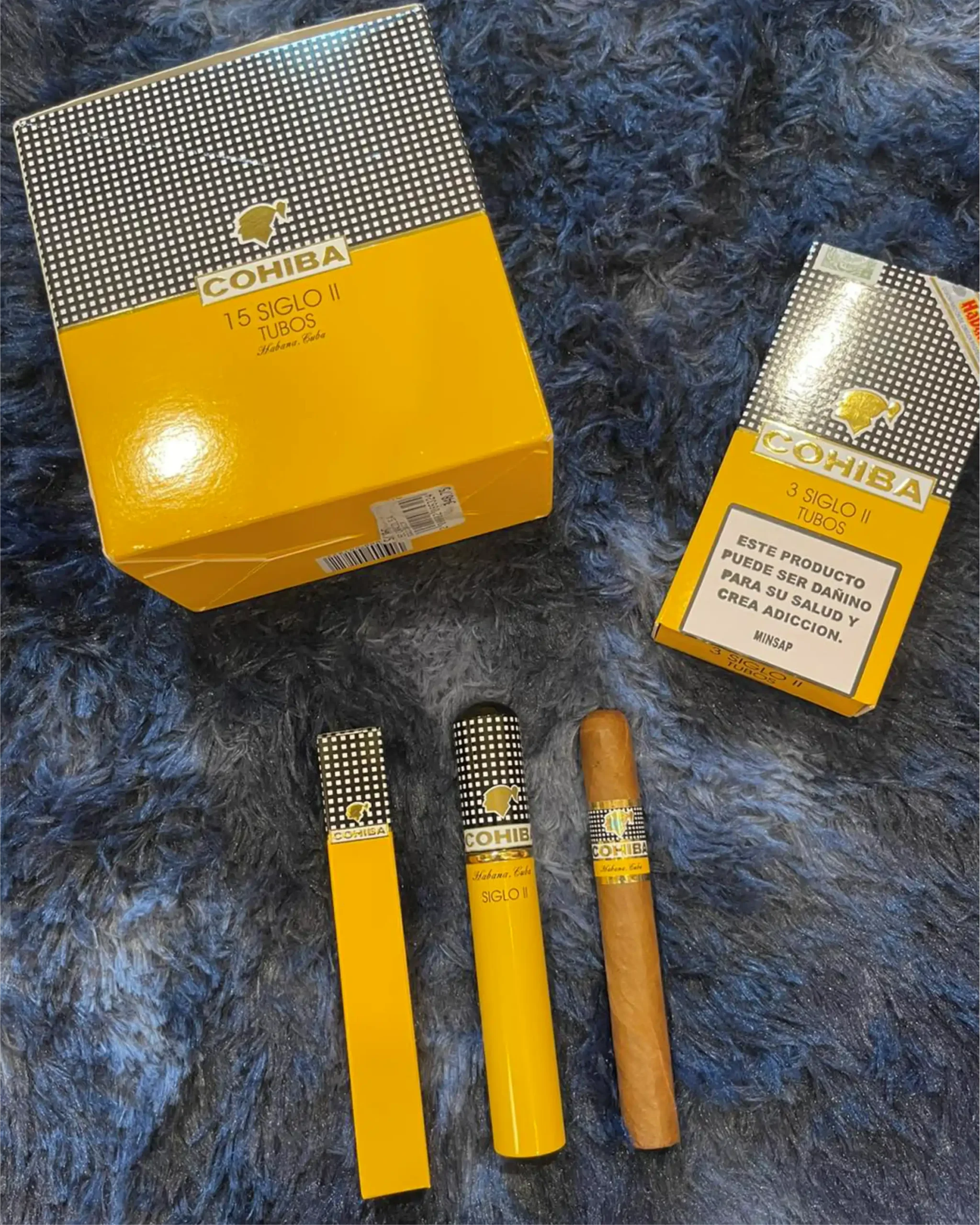 COHIBA SIGLO II TUBOS 3x5 - Image 2