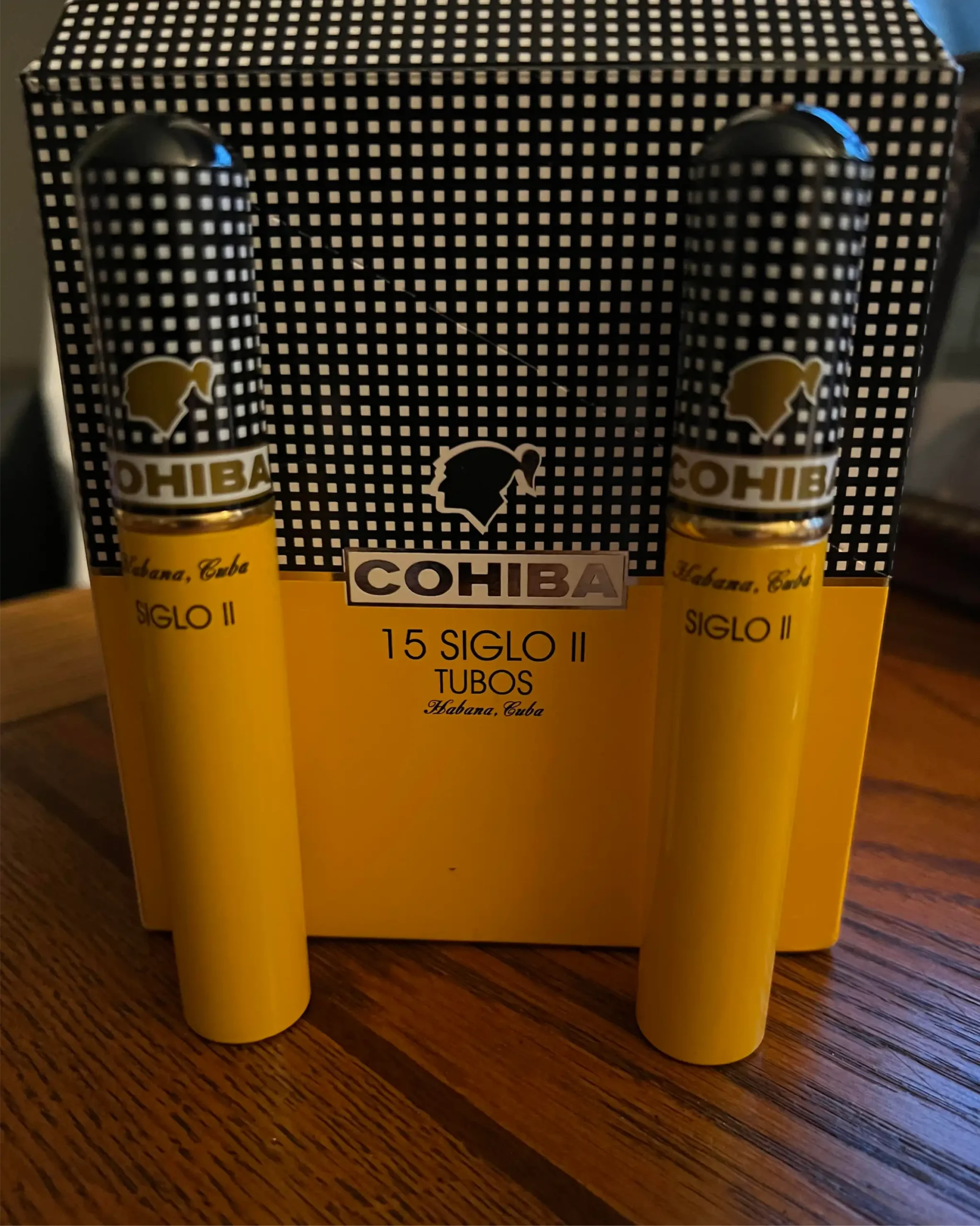 COHIBA SIGLO II TUBOS 3x5 - Image 4