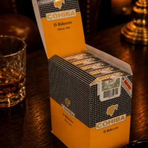 COHIBA ROBUSTOS PAPPER PACK 3x5