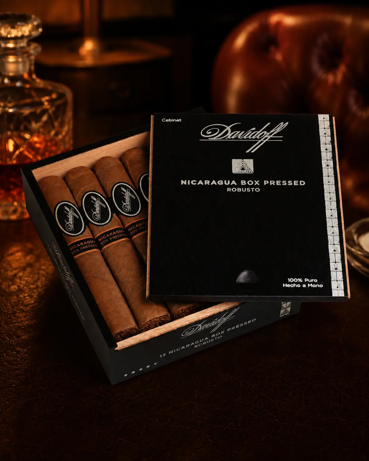 DAVIDOFF NICARAGUA BOX PRESSED ROBUSTO BOX OF 12 - Image 2