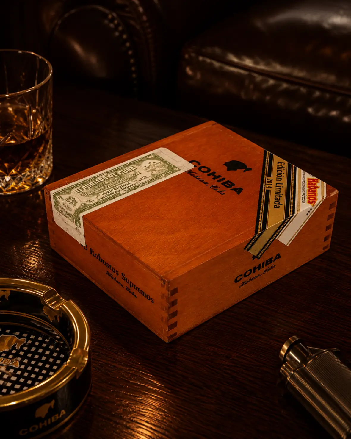 COHIBA ROBUSTOS SUPREMOS EDICION LIMITADA 2014